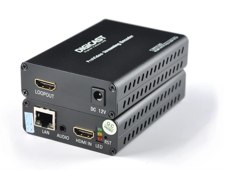 Encodeur HDMI monocanal|Encodeur de streaming vidéo H.264 H.265